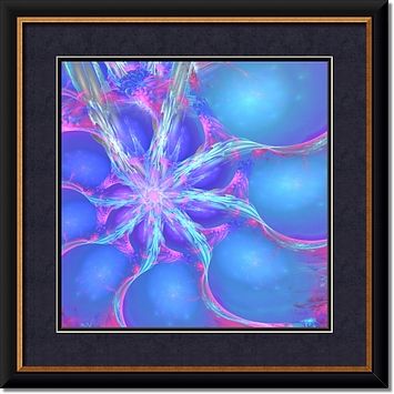 Connections-a framed giclee art print