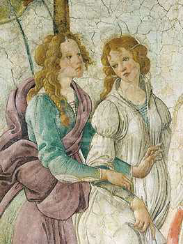 Art print Venus Et Les Trois Graces (Detail) by Sandro Botticelli; Venus and the Three Graces