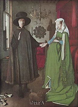 Art print Marriage Of Giovanni Arnolfini by Jan Van Eyck