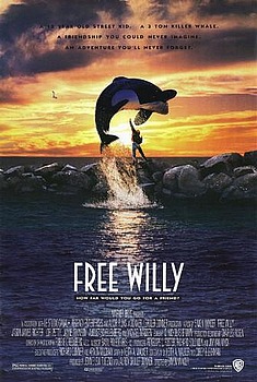 Movie posters, movies, movie poster, framed art, posters, Free Willy, family films, family movies, g-rated movies.