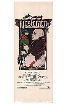 Movie posters, movies, movie poster, framed art, posters, Nosferatu the Vampyre, crime films, crime movies, violent films, violent movies, vampire films, vampire movies.