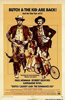 Movie posters, movies, movie poster, framed art, posters, Butch Cassidy and the Sundance Kid, western movies, western films, westerns, Paul Newman, Robert Redford, Katharine Ross